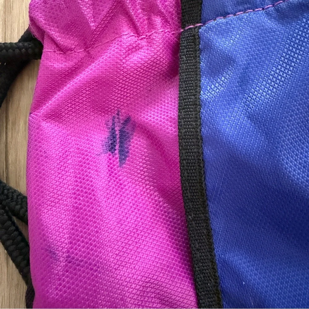 Adidas Alliance II Sackpack Drawstring Bag Backpack Mesh & Zippered Front Pocket